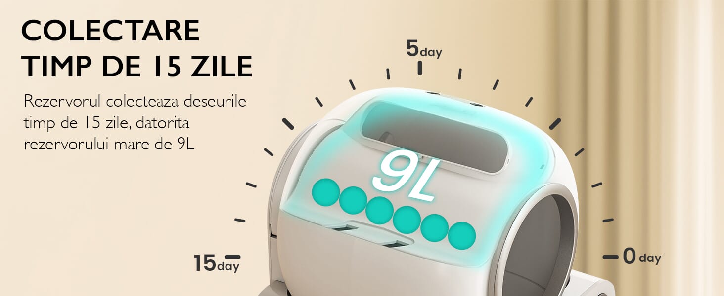 Litiera Automata Smart Pisici Grunluft PurrfectLitter Litiera Automata Smart Pisici Grunluft PurrfectLitter